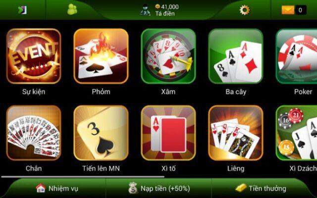 Các Trò Chơi Game Bài Phổ Biến Tại HitClub